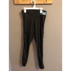 PINK dark grey leggings